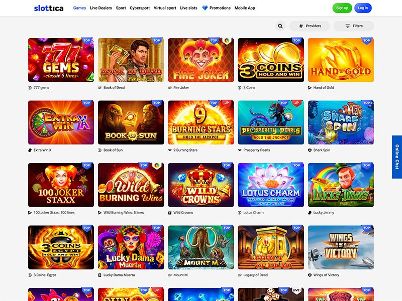 Slottica Casino software