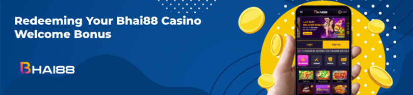 Banner of bonuses and promotions of Bhai88 casino