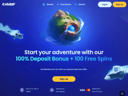 Casoo Casino website