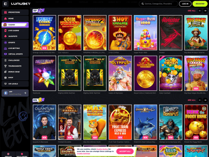 Lunubet Casino software