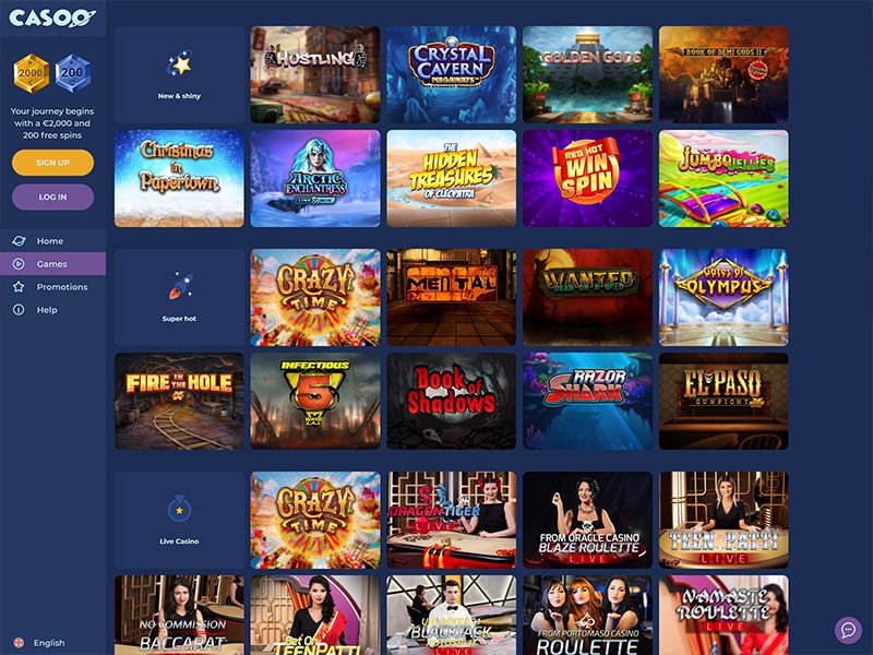 Casoo Casino software